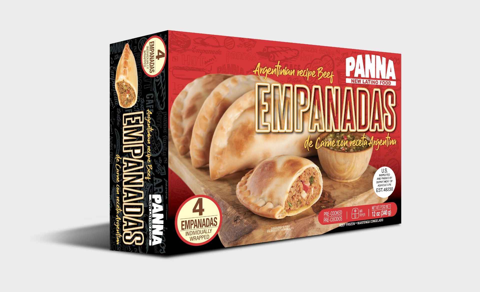 EMPANADA ARGENTINA DE CARNE X4