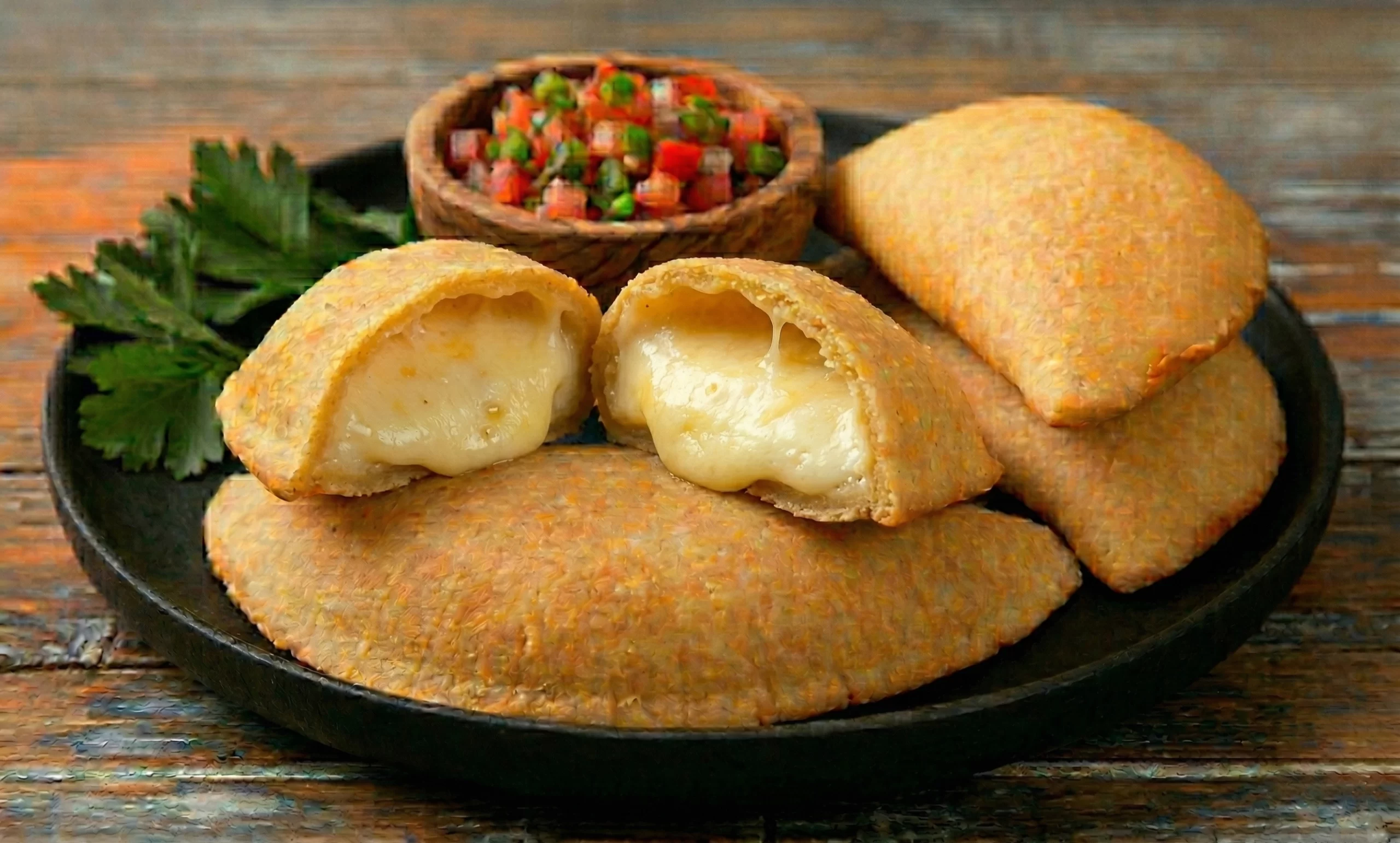 EMPANADA TIPO VENEZOLANA DE QUESO