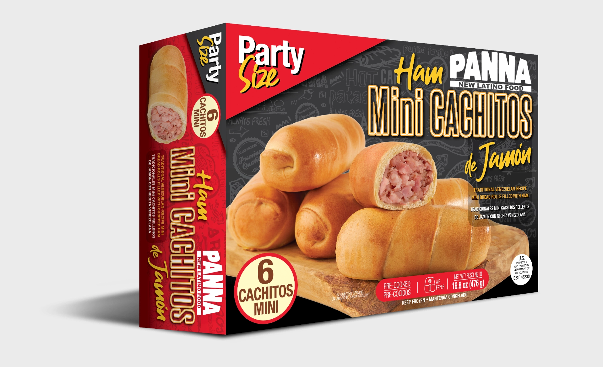 MINI CACHITOS DE JAMÓN