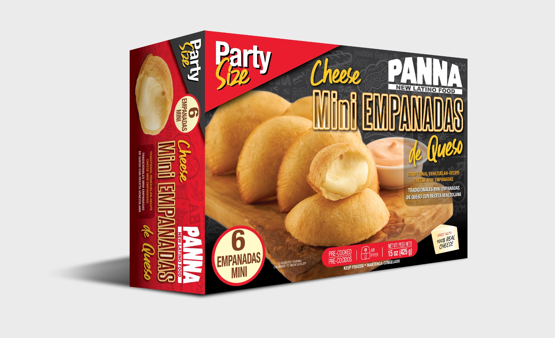 MINI EMPANADA VENEZOLANA DE QUESO