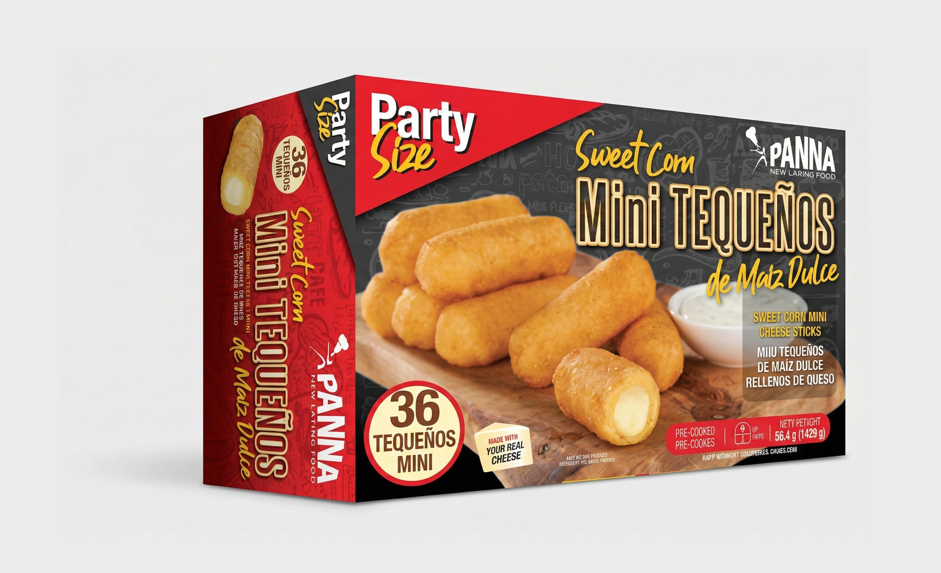 MINI TEQUEÑO DE MAIZ CON QUESO